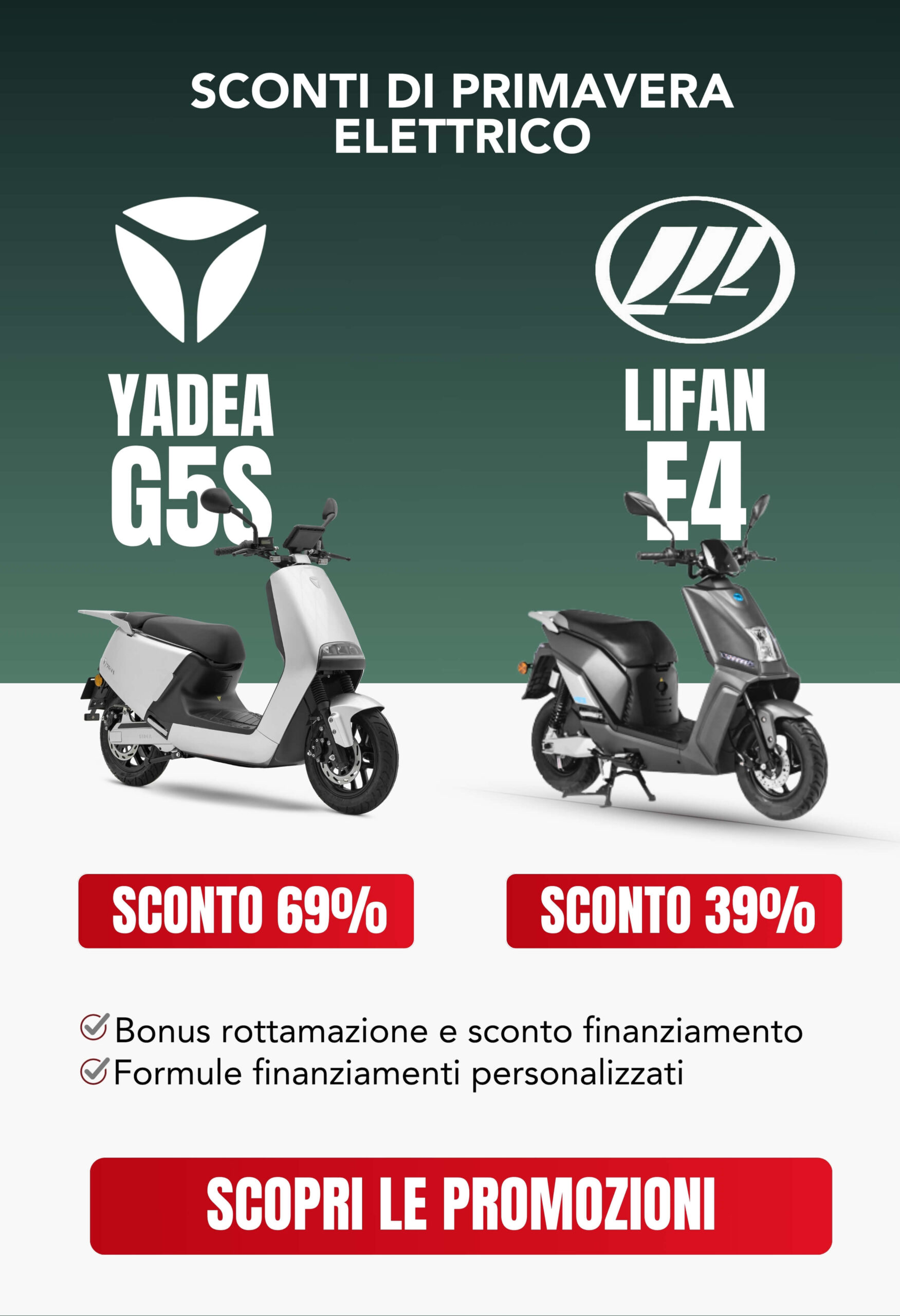 Sconti primavera elettrico