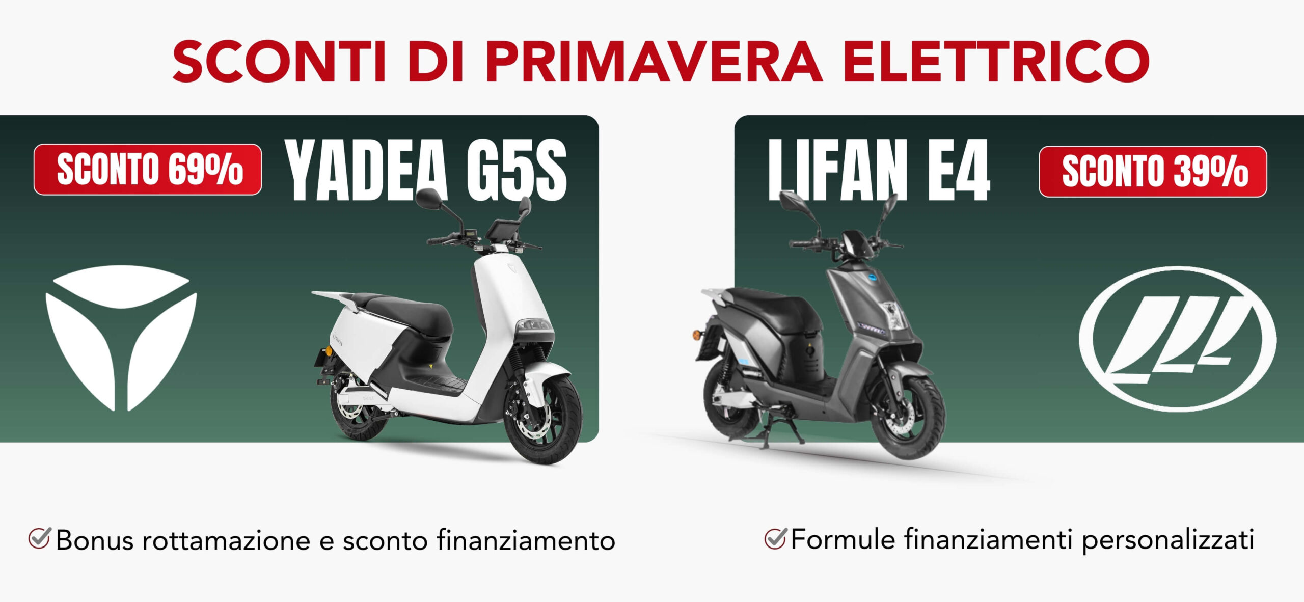 Sconti di primavera Elettrico