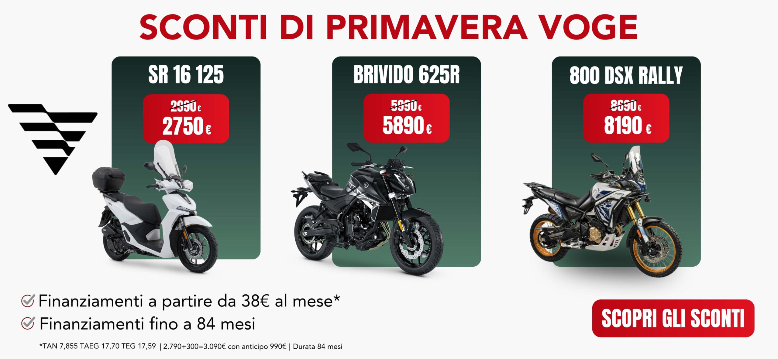 Sconti di primavera Voge