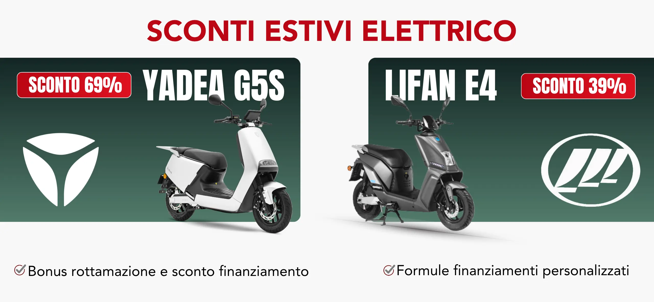 Sconti di primavera Elettrico
